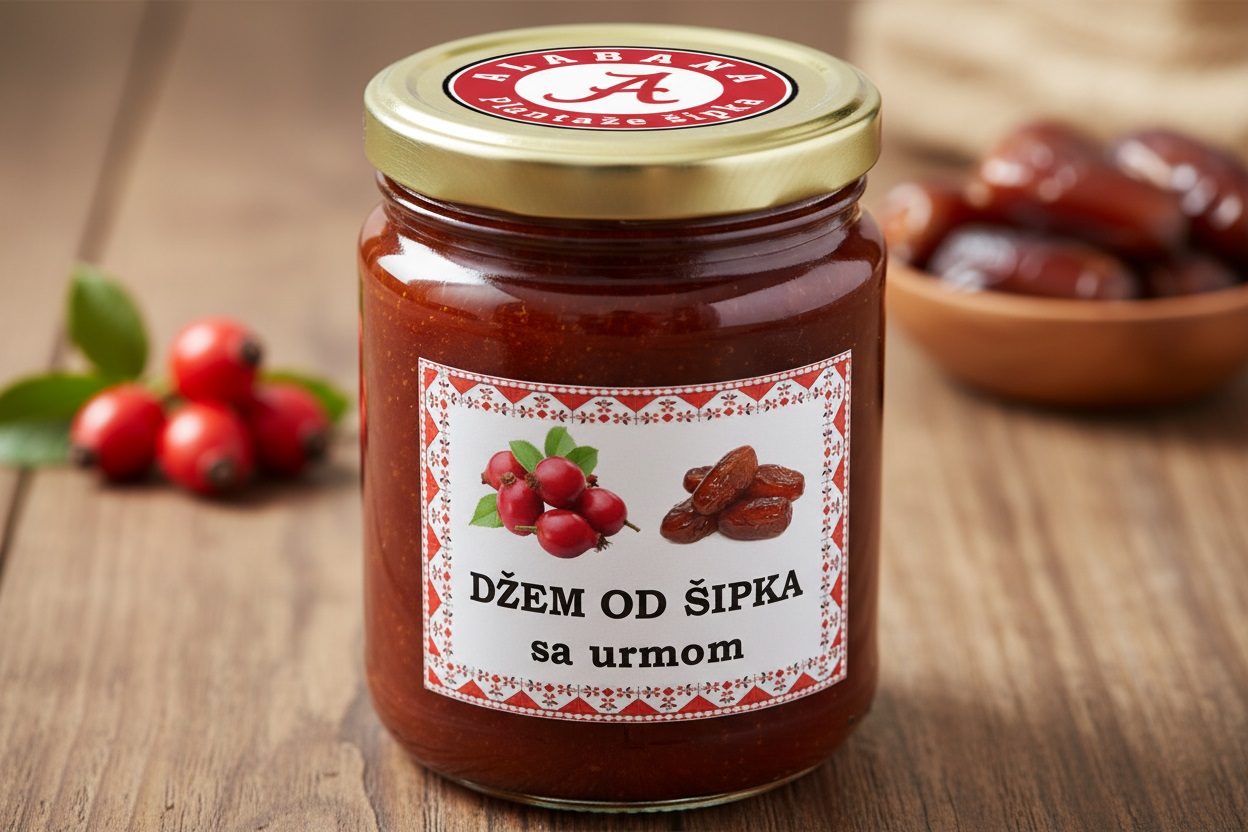 Džem od šipka sa urmom